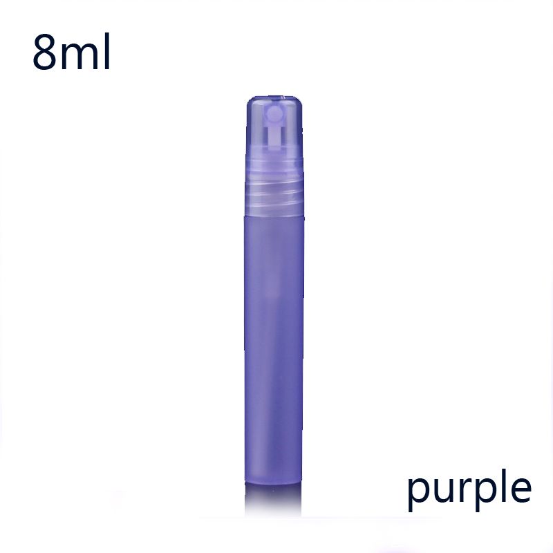 8 ml paarse matte fles