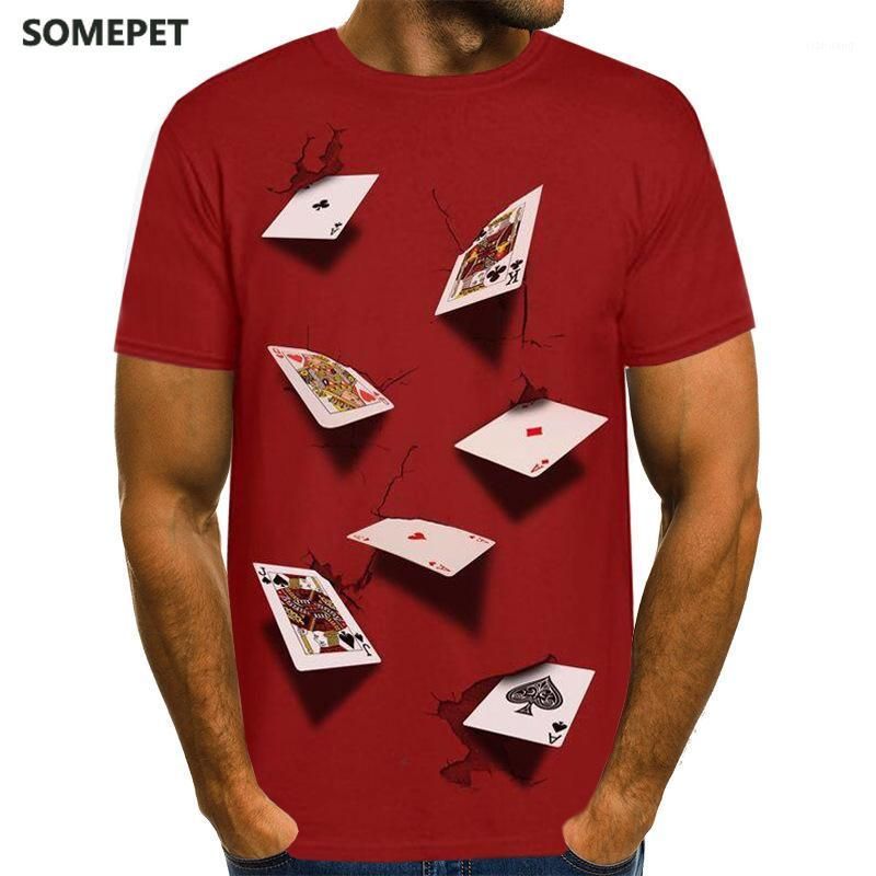heldin Bezienswaardigheden bekijken zelf T Shirts T Shirts Heren Poker T Shirt Speelkaarten Kleding Shirts Las Vegas  Tshirt Kleding Tops Mannen Grappige 3D T Shirt1 Van 20,17 € | DHgate