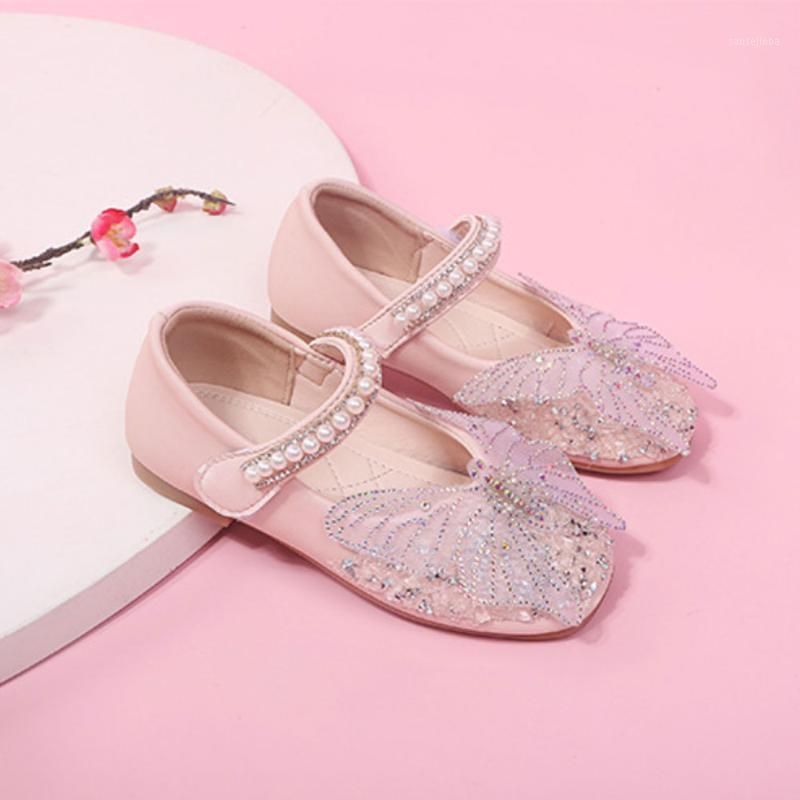 Compra Zapatos Para Niñas De Flores Para Boda Dama De Honor Pisos Niños Zapatos  De Cumpleaños De Cuero Para Niños Fiesta Bailando Día De San Valentín  Pascua1 Barato | Entrega Rápida Y