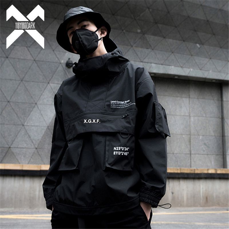 black tactical jacket mens