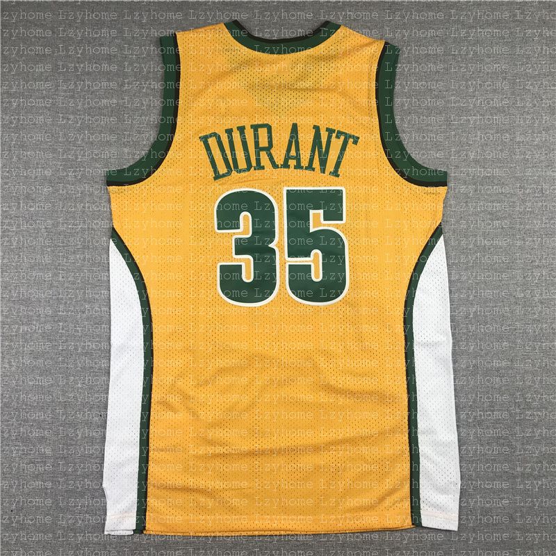 NBA_ jersey Men Basketball Shawn Kemp Jersey Gary Payton Kevin Durant Ray  Allen Stitched Green Yellow White Red Home Away Breath''nba''jerseys 
