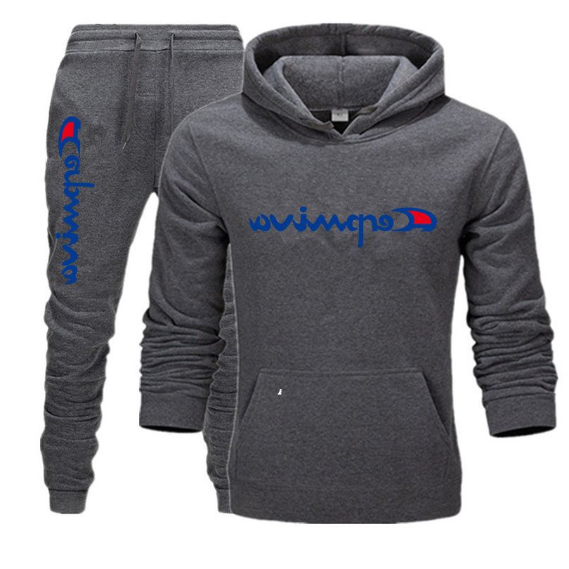 champion sweater grey mens hombre