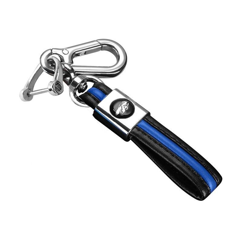 Blått-keychain