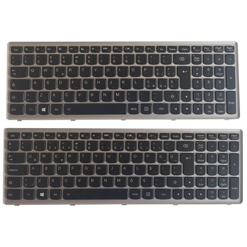 Laptop Keyboard For Lenovo Ideapad Z500 Z500a Z500 Z500g P500 Italian Iurkey Tr Keyboard With Backlight From Lentil 39 61 Dhgate Com
