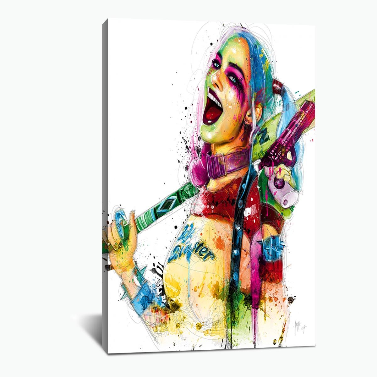 HARLEY QUINN BY PATRICE MURCIANO KEYRINGS-MUGS-ART PRINT 