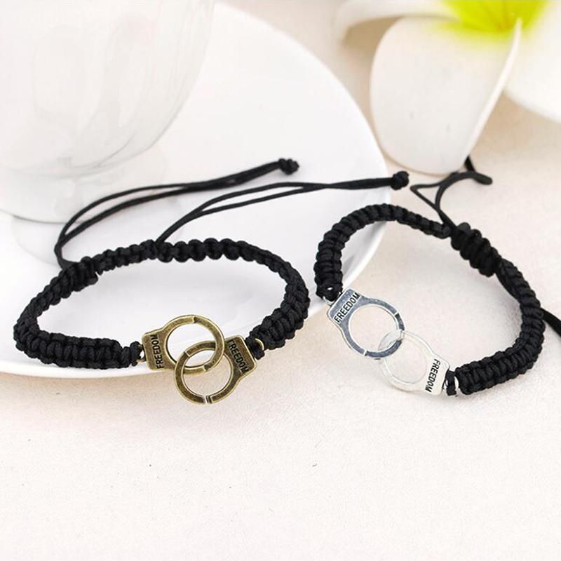 Socios En El Crimen Pulsera De Esposas Para Mujer Hombres Amistad Mejor Amigo Pareja Pulseras Pulseras A Juego De 4,8 € |