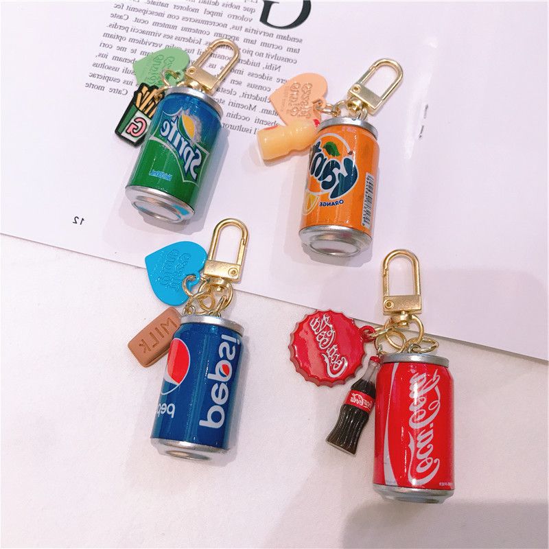 Cola Mini Imitation Sprite Chains Charm Key Chain