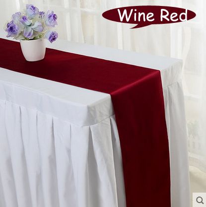 Wine Red-30x275cm  - 固体