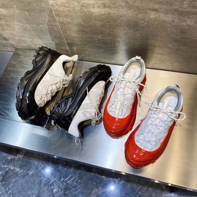 women's fashion casual trend color matching canvas sneakers