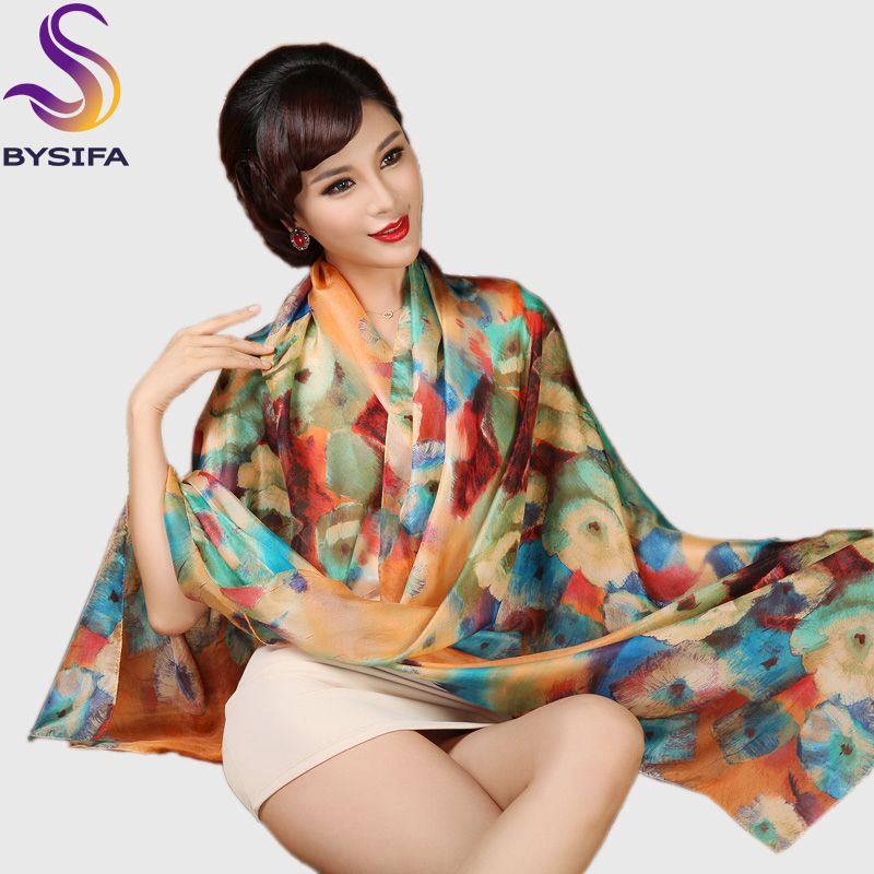 bysifa silk scarf