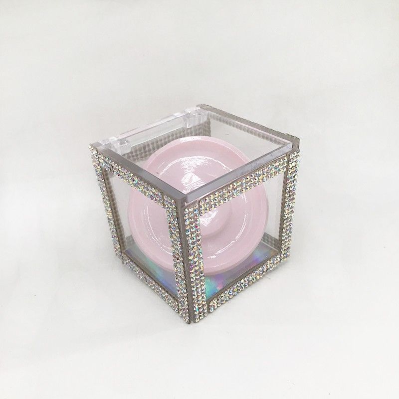 Rhinestone Cube Box1