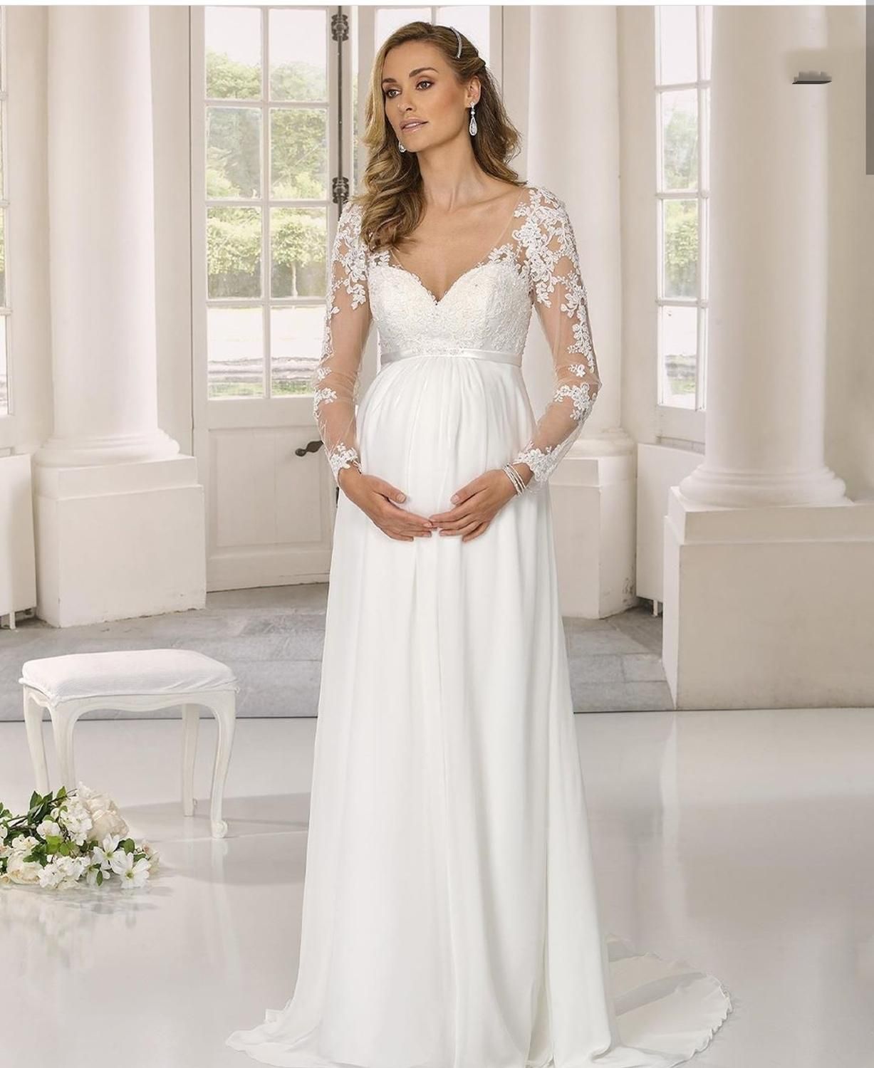 cheap maternity wedding gowns