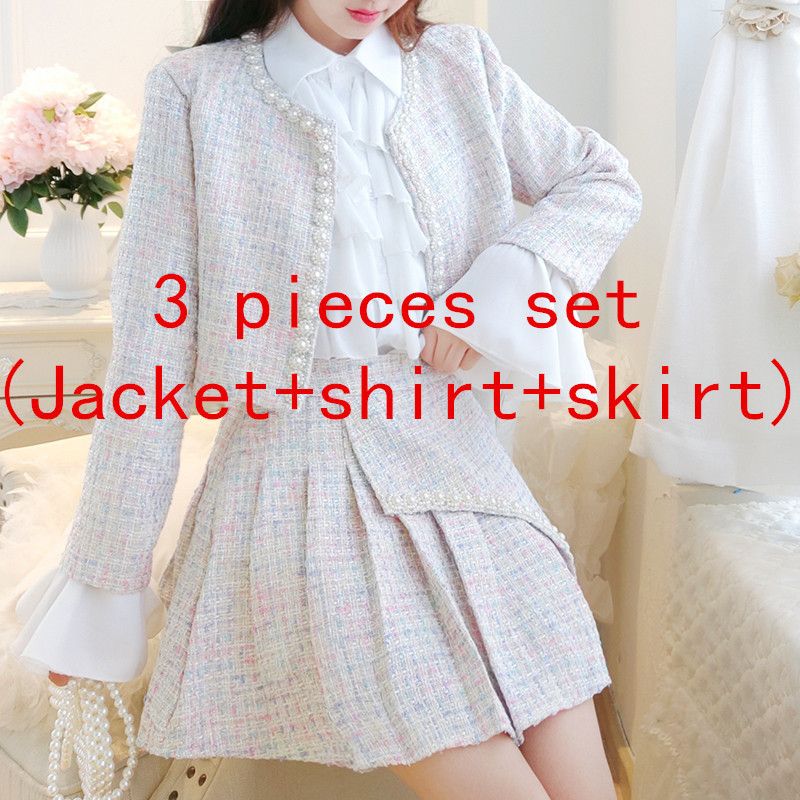 Beige 3 Pieces Set