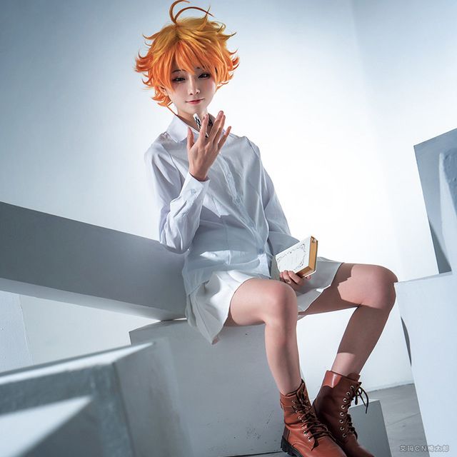 Anime Yakusoku no Neverland The Promised Neverland Cosplay Costume