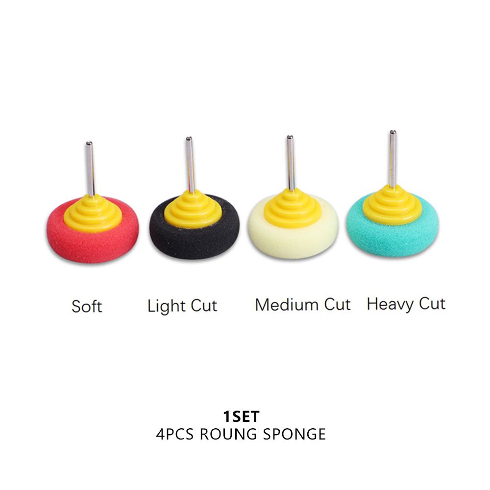 4PCS Mix Roung Sponge