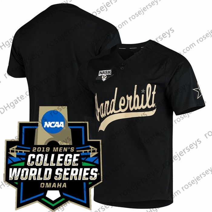 Black with 2019 CWS Patch