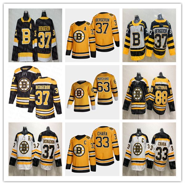 2021 2021 Boston Bruins Reverse Retro Jersey Hockey David Pastrnak
