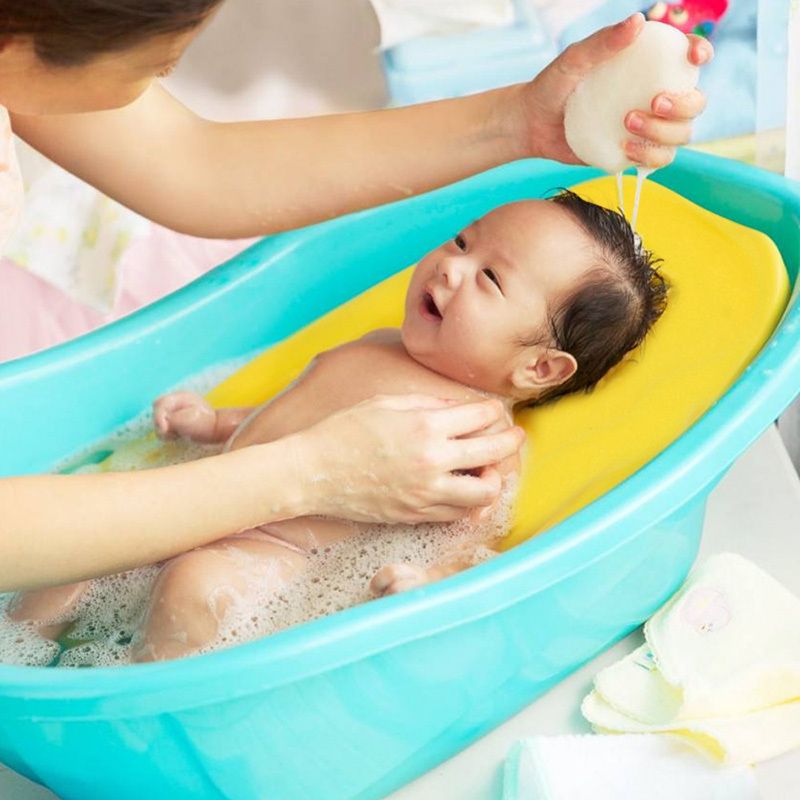 Bebé Almohadilla antideslizante de baño Bañera Recién nacido Seguridad Soporte 