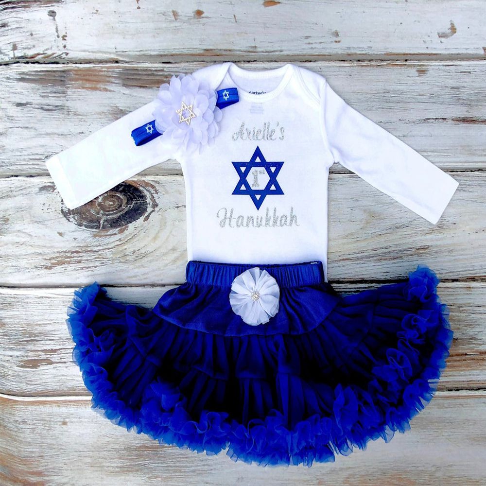 baby girl hanukkah outfit
