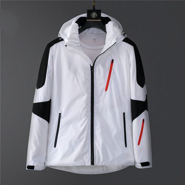 Chaqueta blanca con negro Clearance