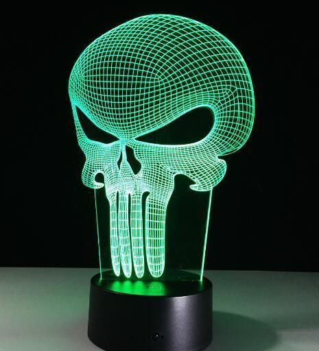 Skull 8-16 Color with Remote