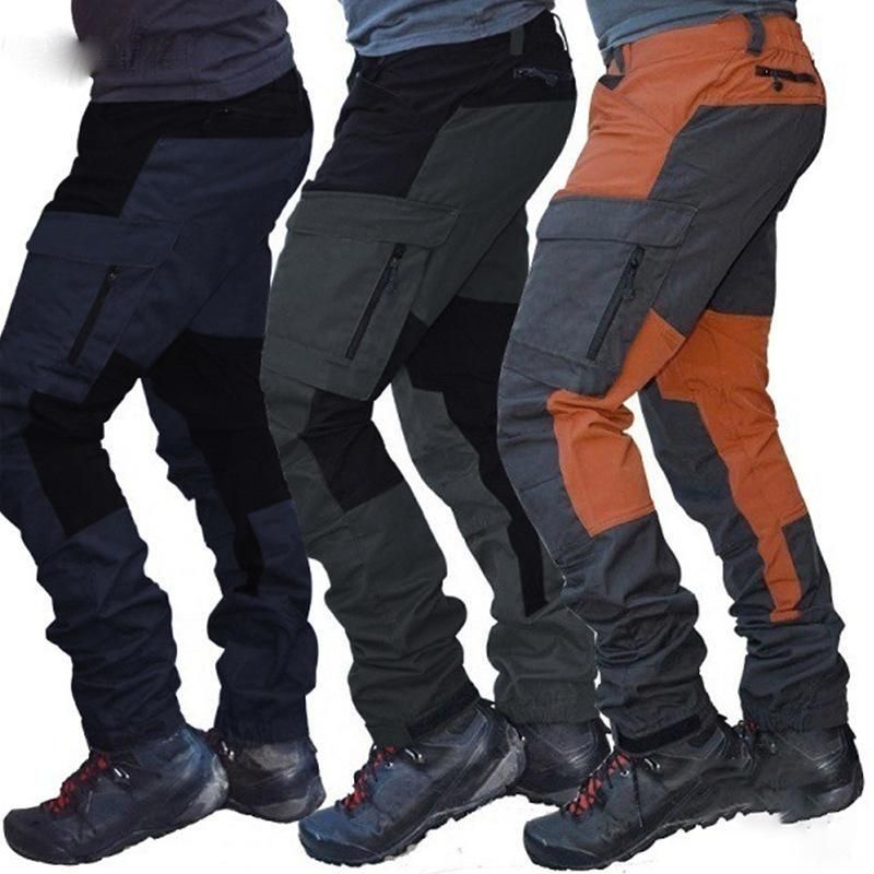 Compra Hombres Color Bloque Impreso Trabajo De Trabajo Pesado Ropa De  Trabajo Pantalones De Carga Casual Lightweight Pantalones Largos Multi Knee  Pad Bolsets Barato | Entrega Rápida Y Calidad | Es.Dhgate