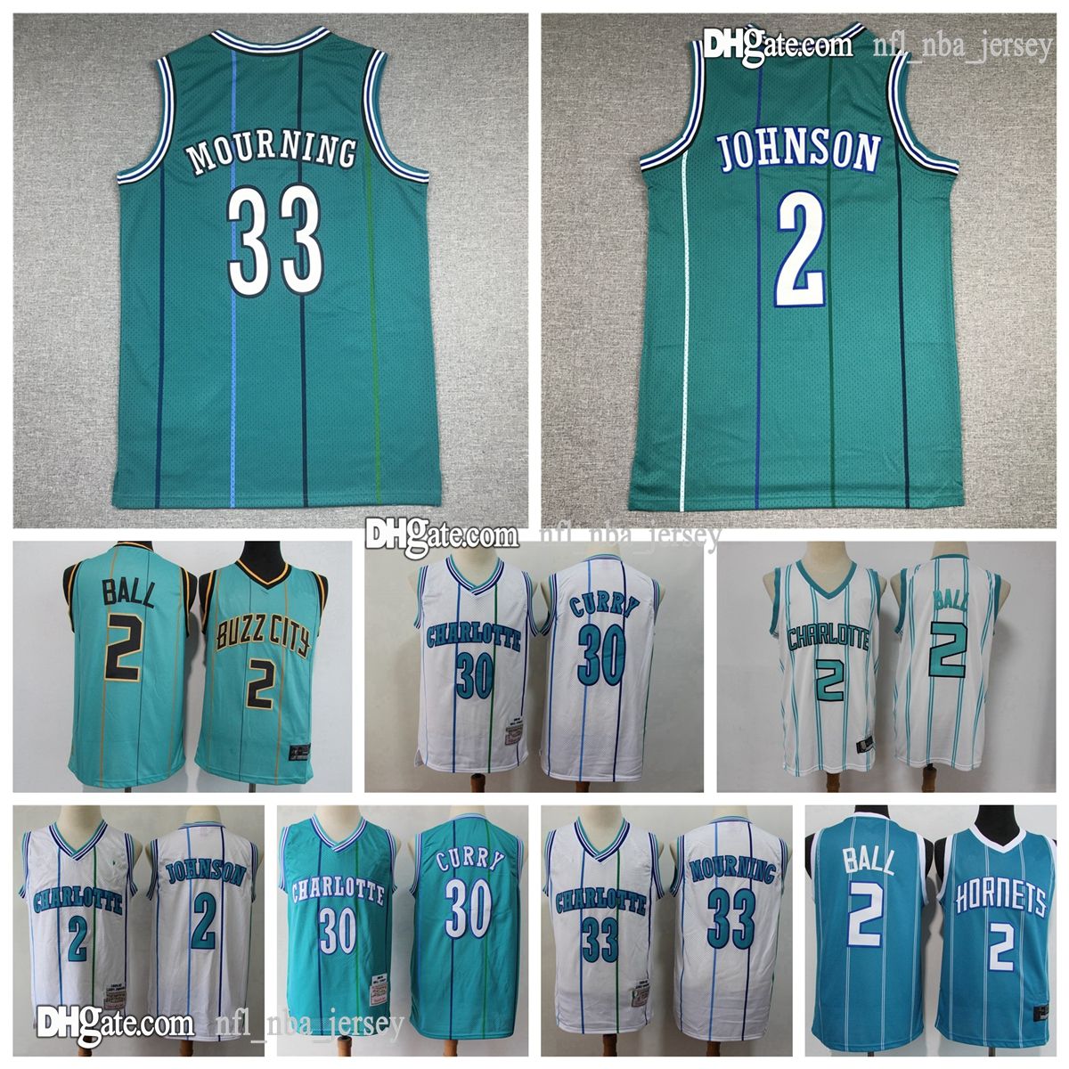 2021 2021 Charlottes Mens Youth Kids 2 LaMelo Ball Basketball Jerseys 1