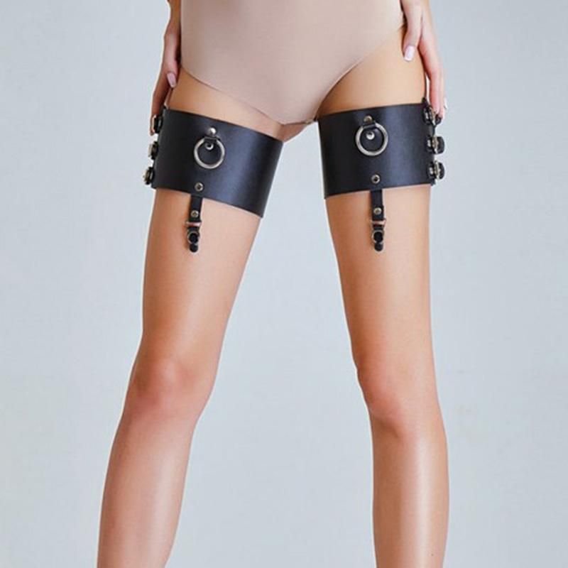 leather thigh harness