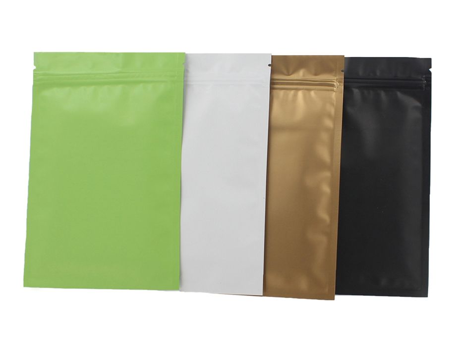 Lot 50 Sachets Aluminium Mylar Refermables 14x20cm, Thermoscellables, Debout, Pour Café, Graines, Bonbons