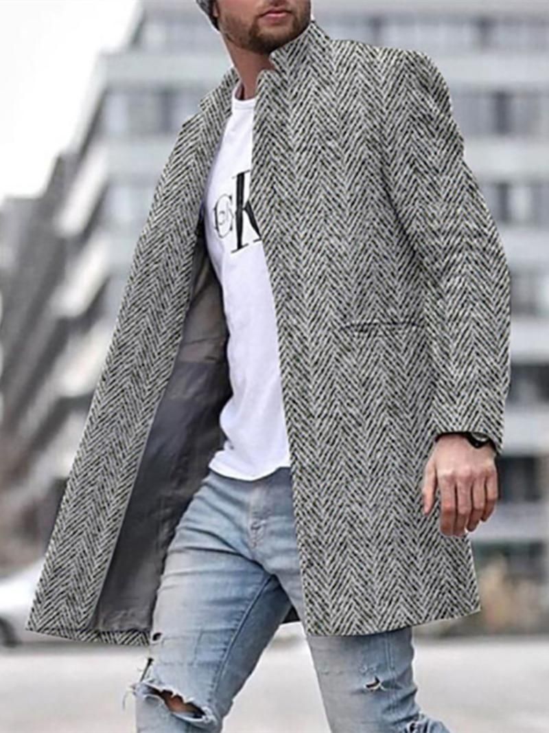 Jas Trench Windjack 2021 Mens Pak Kraag Jas Heren Slim Fit Windschuur Lange Jas Mannen Winterjassen Homme Plus Size Van 110,88 € | DHgate