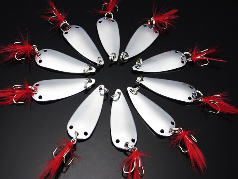 2021 Wholesale Fishing Spoons Lures Kit Crankbait Rooster Tail Spoon