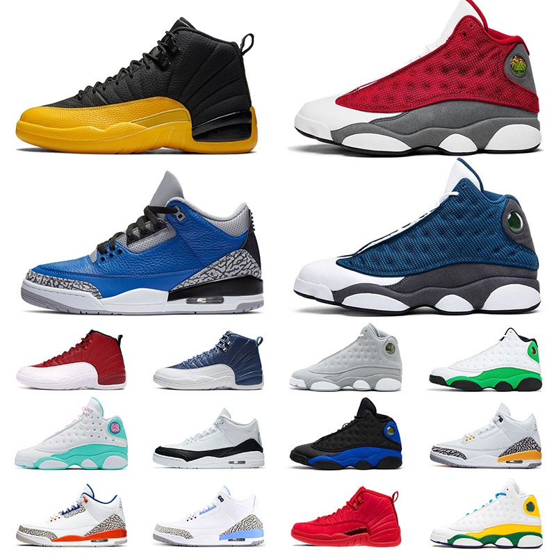 Nike Air Retro Jordan Jordans 13 Flint 13s Hombres Mujeres Zapatos 3 3s UNC  Ovo 12 Piedra Azul 12s Universidad De Oro Flint 2020 Entrenadores Tamaño 13  Zapatillas De Deporte Por Drop_shipping_shop, 24,35 € | Es.Dhgate.Com