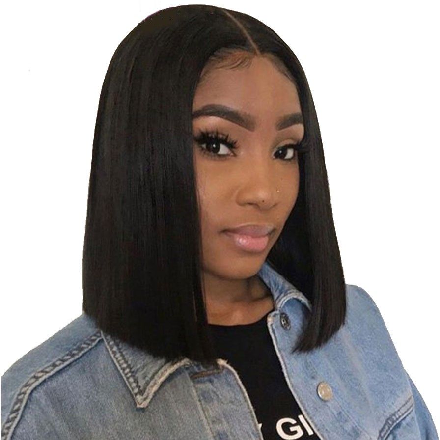 Brazilian Straight Bob Human Hair Wigs 130% Density Short U Part Wig  Natural Color Glueless For Black Women 8 14 Inch From Pinghair, $104.41 |  DHgate.Com