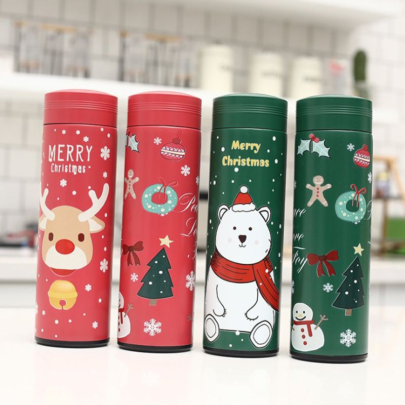 17oz Merry Christmas Santa Claus Bottles 3D Print Kids Gifts Sport Portable  Waterproof Skidproof Double Wall Insulated Water Bottle From  Yrs_cup_topsupplier, $5.6