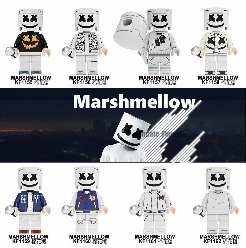 Kids Building Figures Toys Marshmello DJ Mask Blocks Movies & Video Game & Cartoon Blocks Toys Figures Blocks Kids Building Figures Toys Marshmello DJ Mask Blocks Movies & Video Game & Cartoon Blocks Toys Figures Blocks