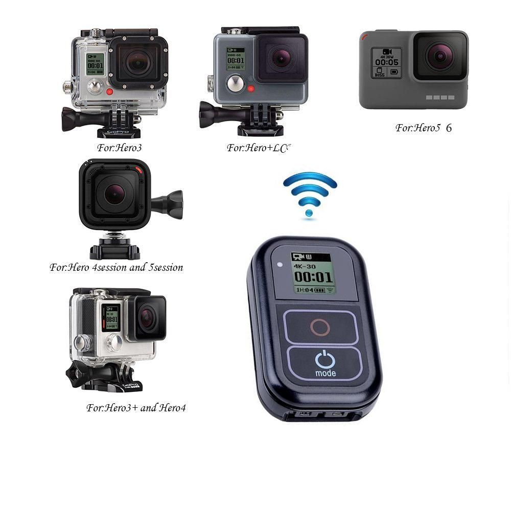 21 For Gopro Remote Control Waterproof Silicone Case Charger Cable Wrist Strap Lock For Gopro Hero 6 5 4 4 5 Session Accessories From Duanyu01 97 39 Dhgate Com