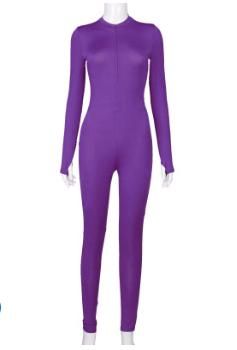 pruple jumpsuit