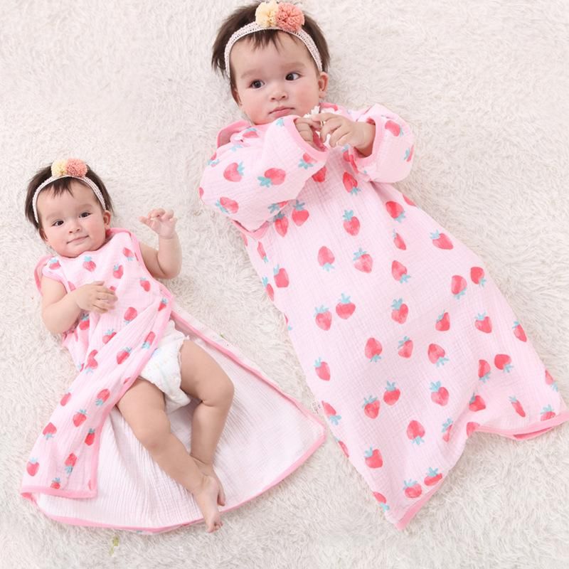 Saco De Dormir De Muselina De Verano Para Bebés Manta De... Saco De Dormir De Muselina De Verano Para Bebés Manta De...