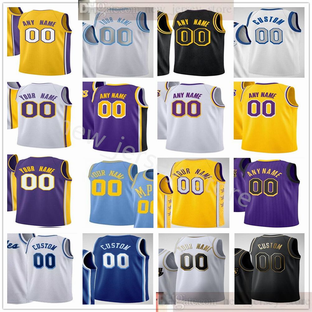 2021 Custom Printed Jerseys Best Quality 2020 2021 New Yellow Black