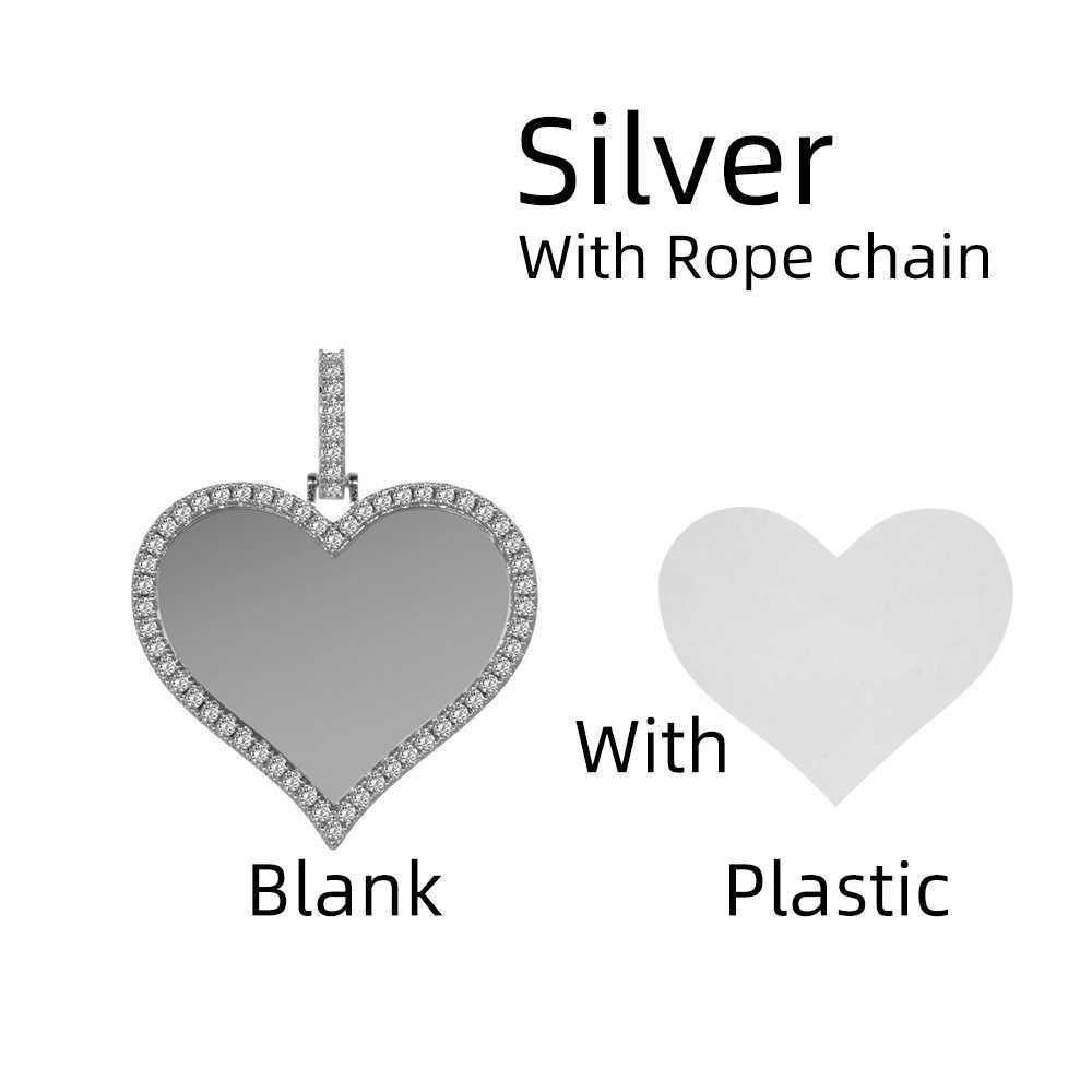 Heart_silver_rope_plastic-22 дюйма
