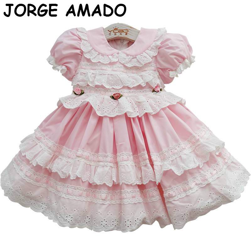 Vestidos de fiesta de bebé para niñas Vestidos de niños de estilo español para  niñas de