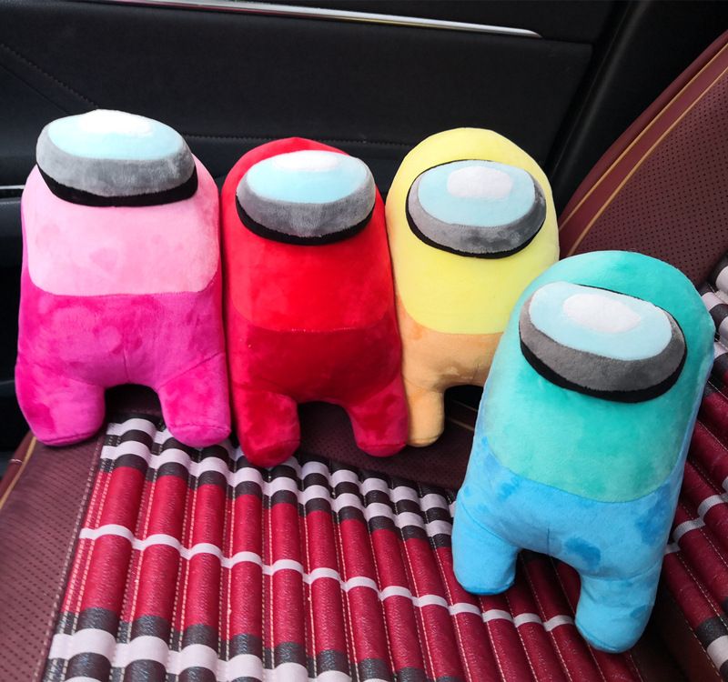 Acheter Pas Cher Kawaii Originale Peluche Poupee Mignon Petit Rouge Softs Peluche Parmi Nous Jeu En Peluche Poupee Among Us En Peluche Cadeau De Noel Du 9 14 Fr Dhgate