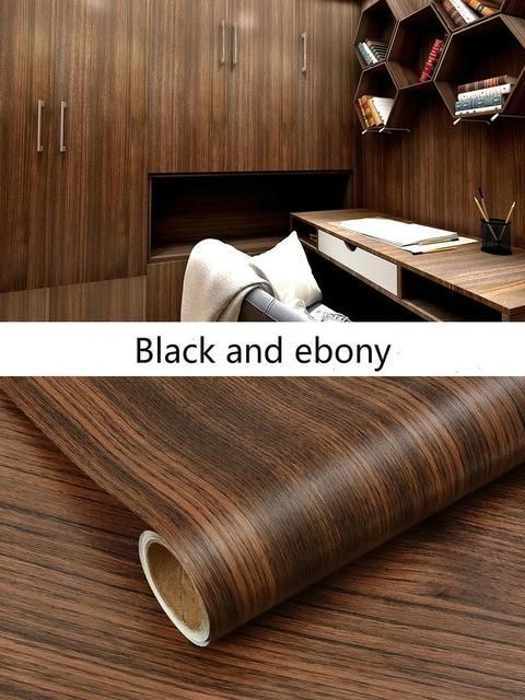 Black and ebony