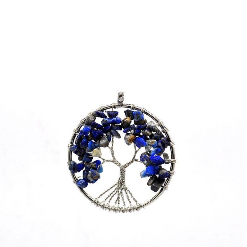 Blauwe ketting