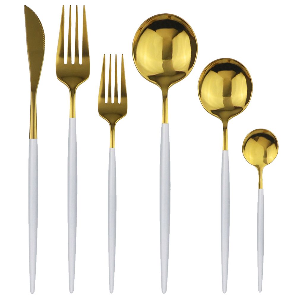 Wit goud-6 set