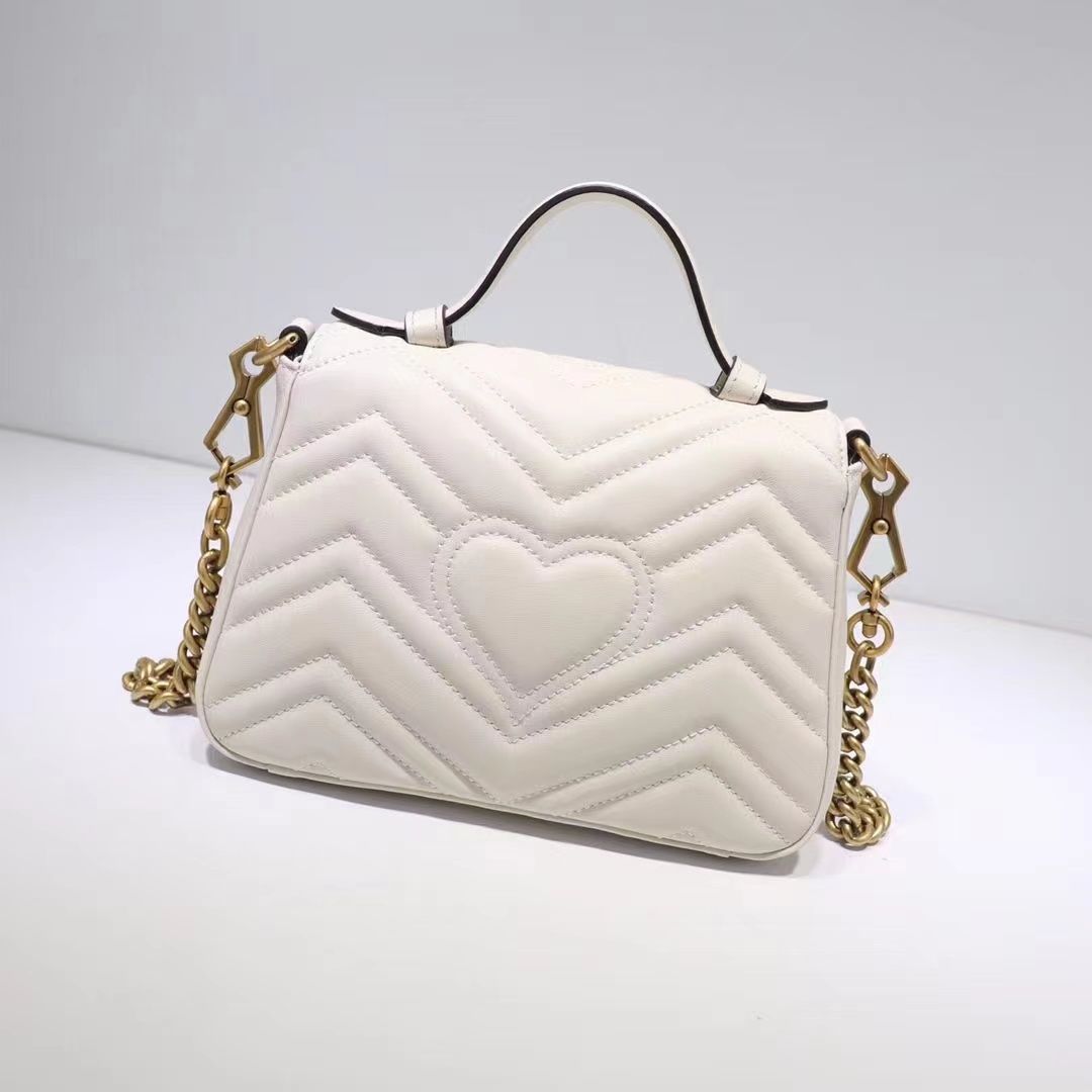 White hanel bag