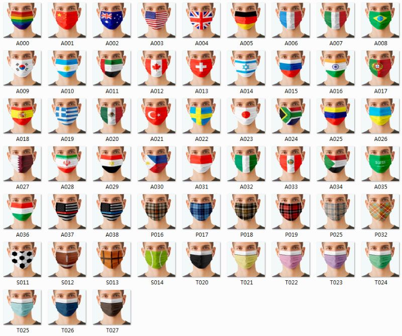 Flag Mask(Mixed)