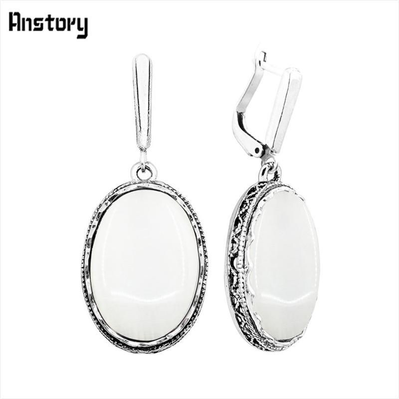 Grand pendentif blanc