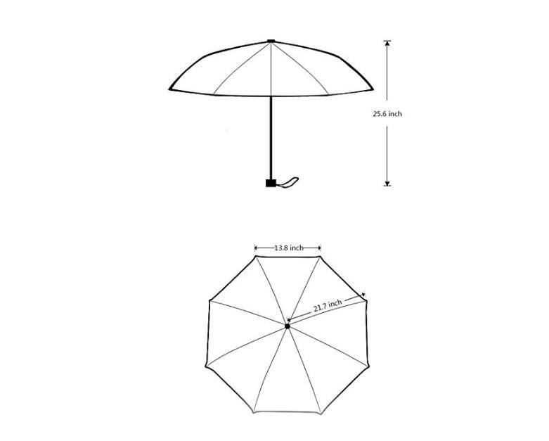 Outer Space Nebula Automatic Tri-Fold Umbrella Parasol Sun Umbrella Sunshade Outer Space Nebula Automatic Tri-Fold Umbrella Parasol Sun Umbrella Sunshade