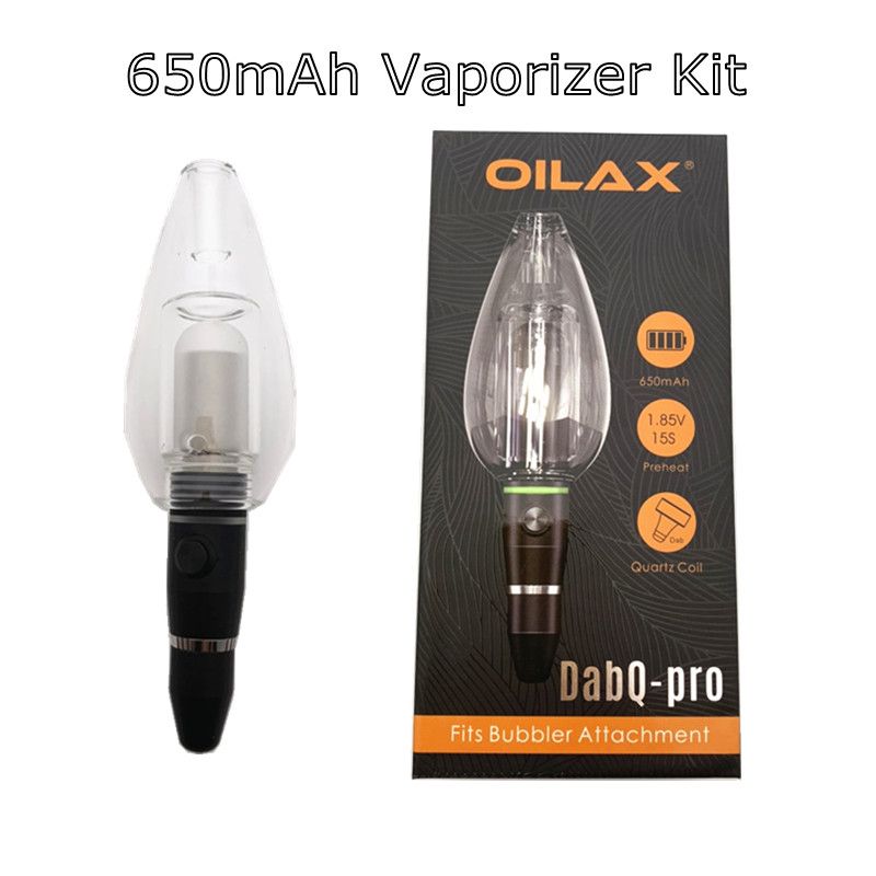 Dab Atomizer Consistency Vaporizer Kit Oilax DabQ PRO 650mAh Battery